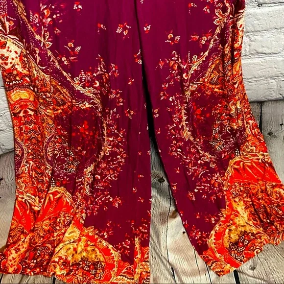 NWT! Free People ASTRID Wide-Leg Jumpsuit S